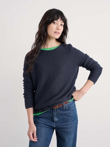 Pull-over 'Makers' Seasalt Cornwall en bleu : devant
