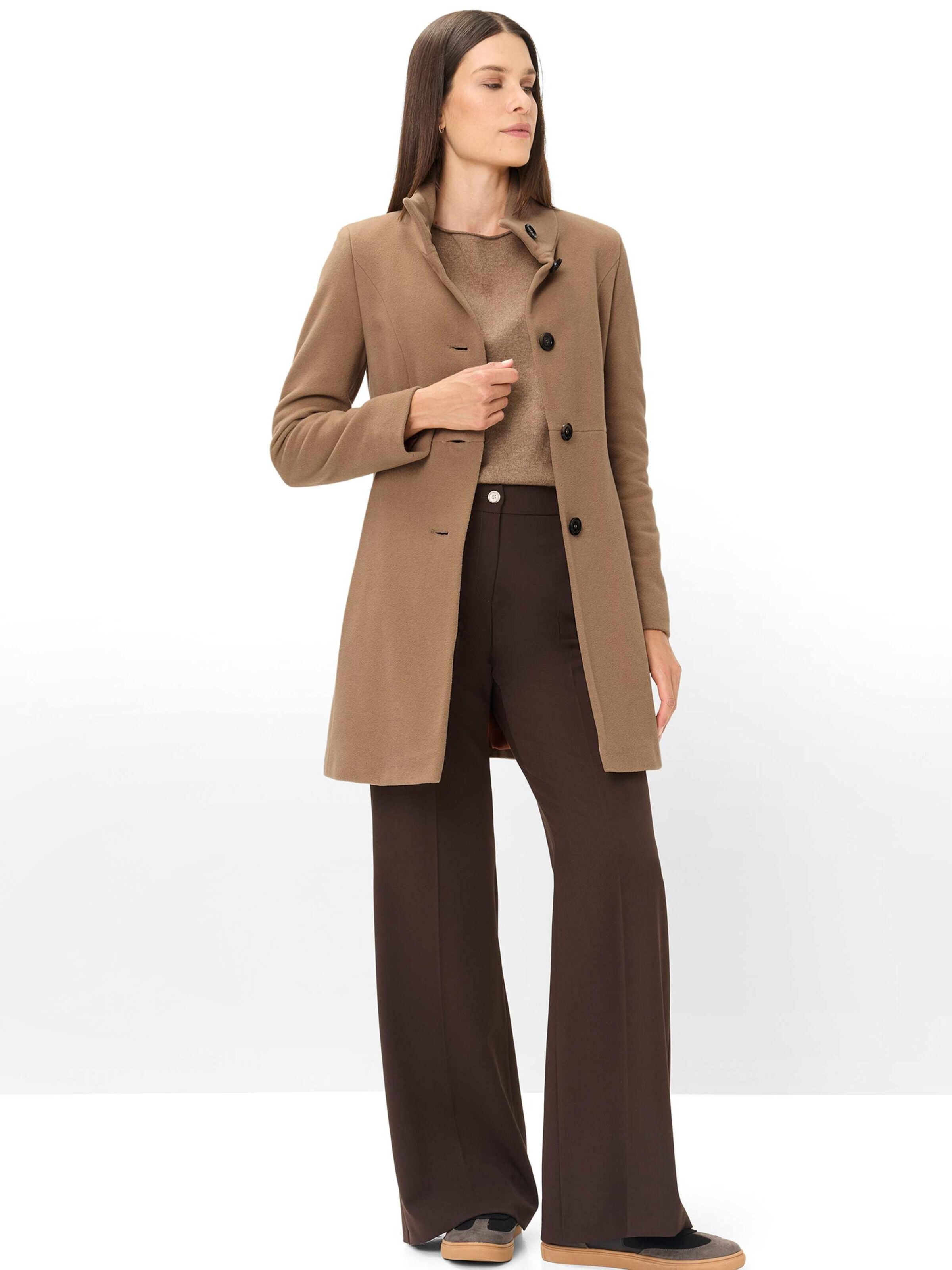 Fuchs Schmitt Übergangsmantel 'Wollmantel Venedig'‌‌‌‌‌ in Beige