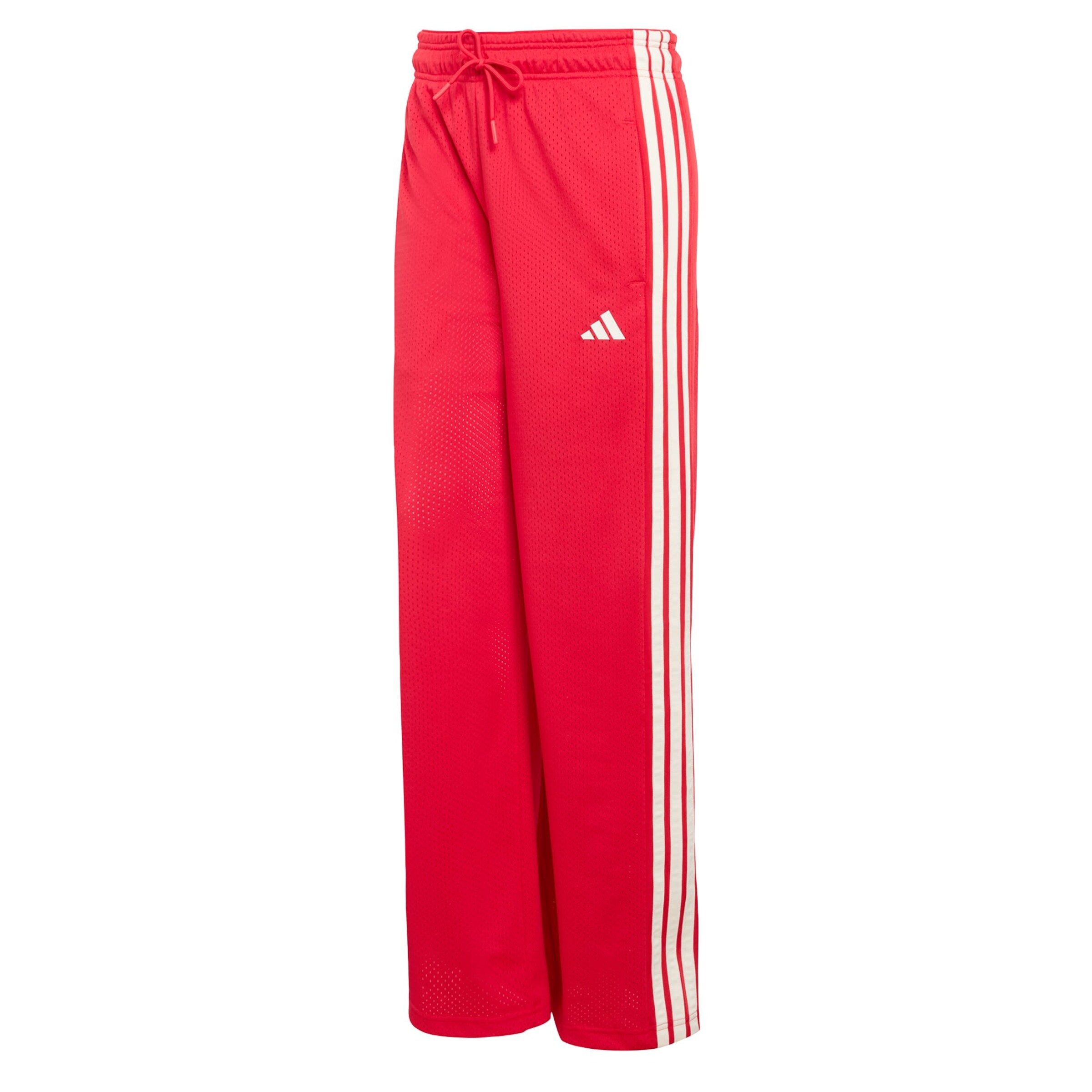 ADIDAS SPORTSWEAR - Pierna ancha Pantalón deportivo 'Stadium' en rojo: frente