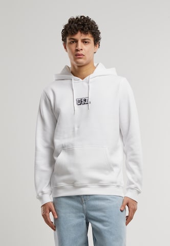 Mister Tee - Sudadera en blanco