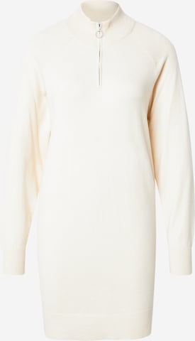 Robes en maille 'VMHAPPINESS' VERO MODA en beige : devant
