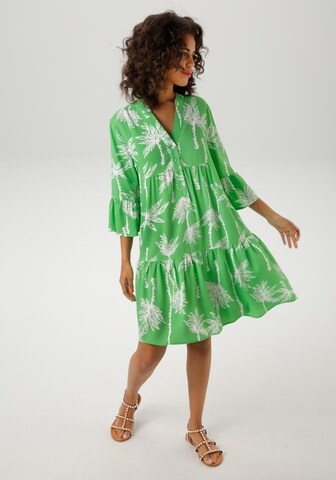 Aniston CASUAL Kleid in Grün