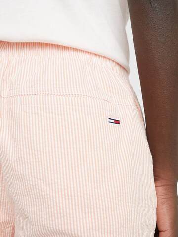 Tommy Jeans Regular Hose in Orange
