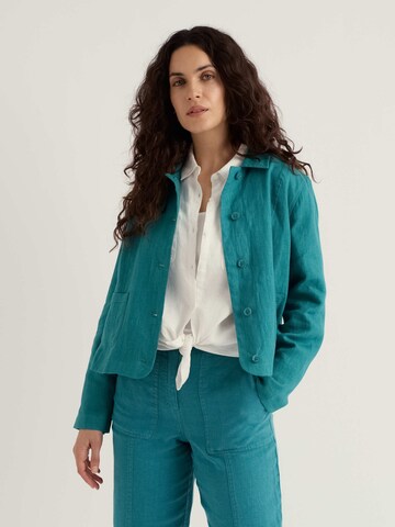 Seasalt Cornwall Tussenjas 'Arame' in Groen: voorkant