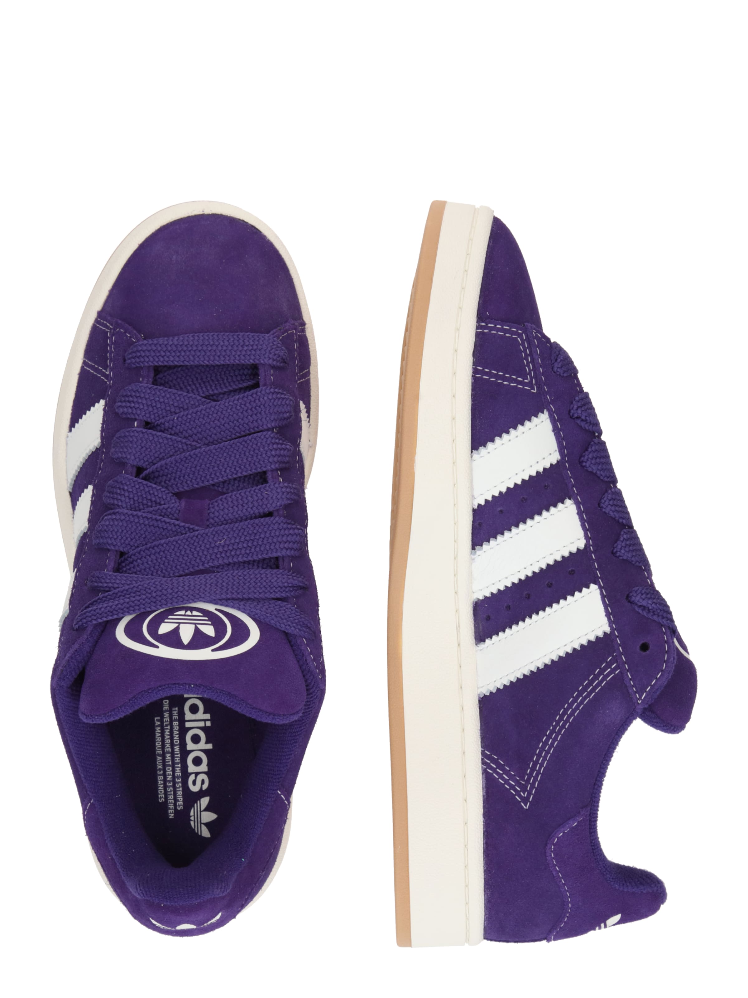 ADIDAS ORIGINALS Ниски маратонки 'Campus 00s' в лилав