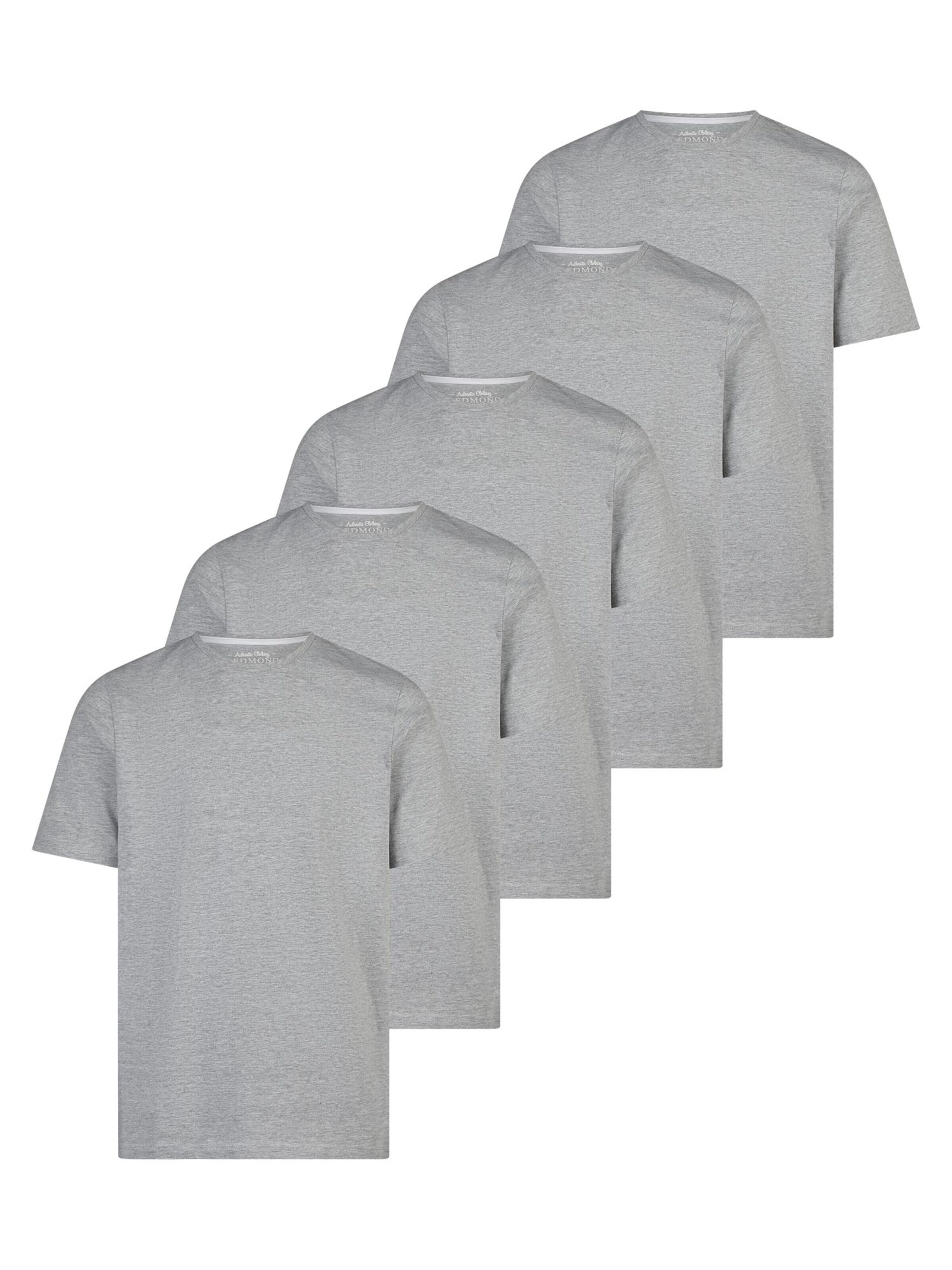 redmond Shirt 'Basic' in Grey: front