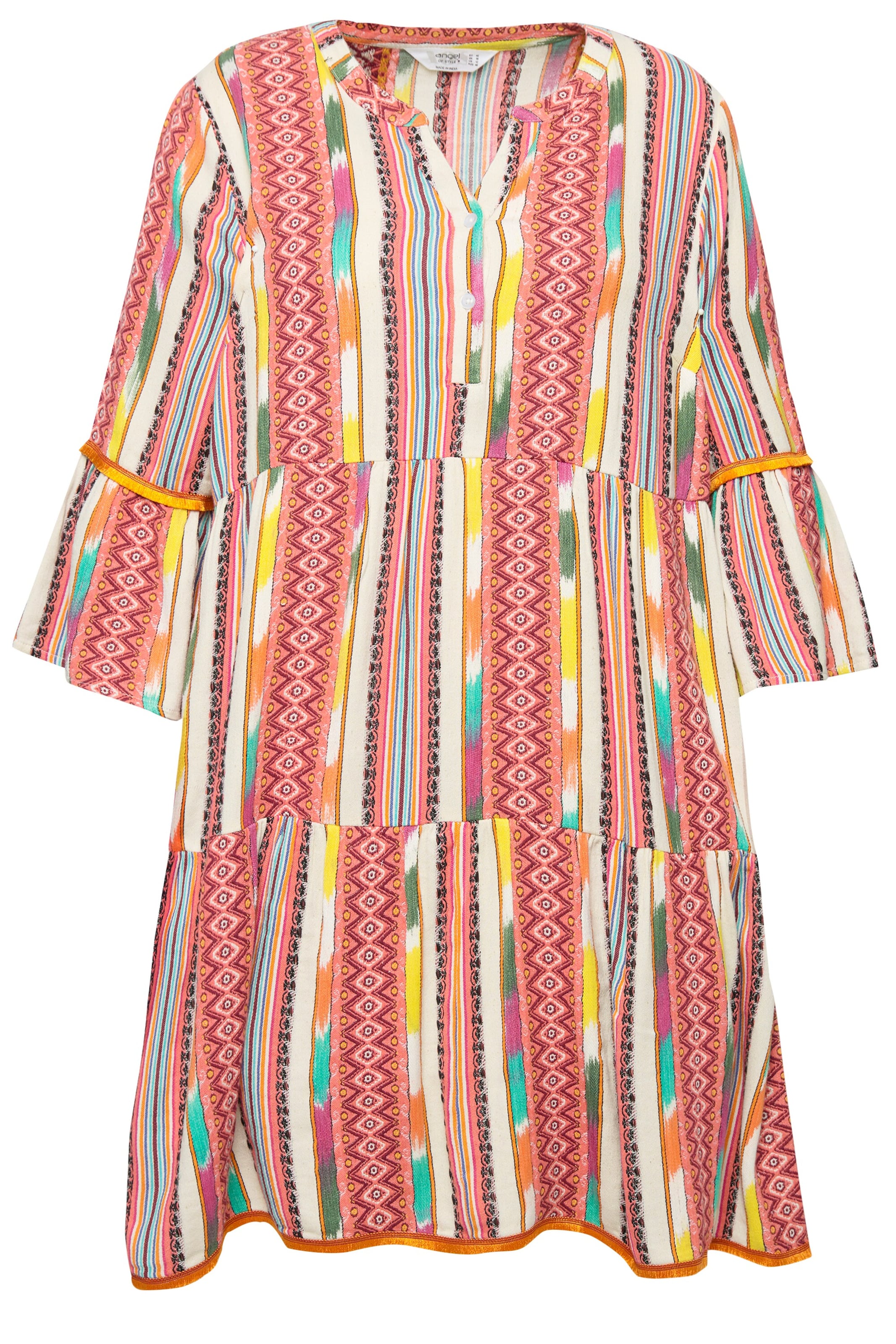 Angel of Style Dress in Mixed colours: front