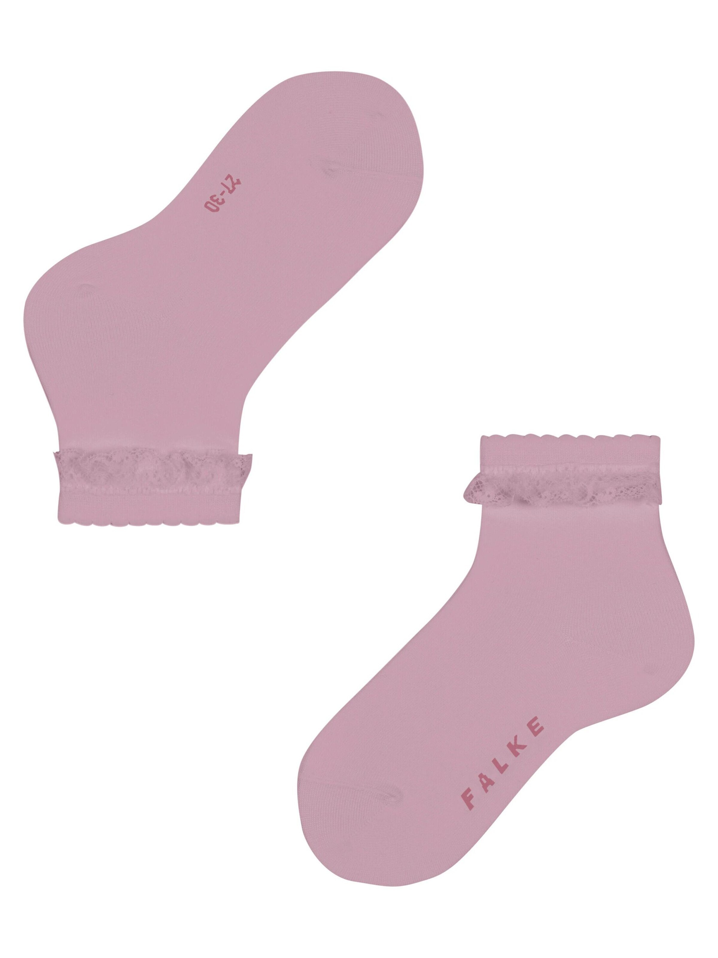 FALKE Socken 'Romantic Lace' in Pink