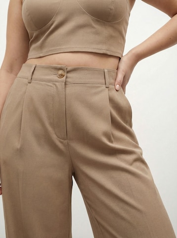 Wide Leg Pantalon à plis 'Lina' CITA MAASS en beige