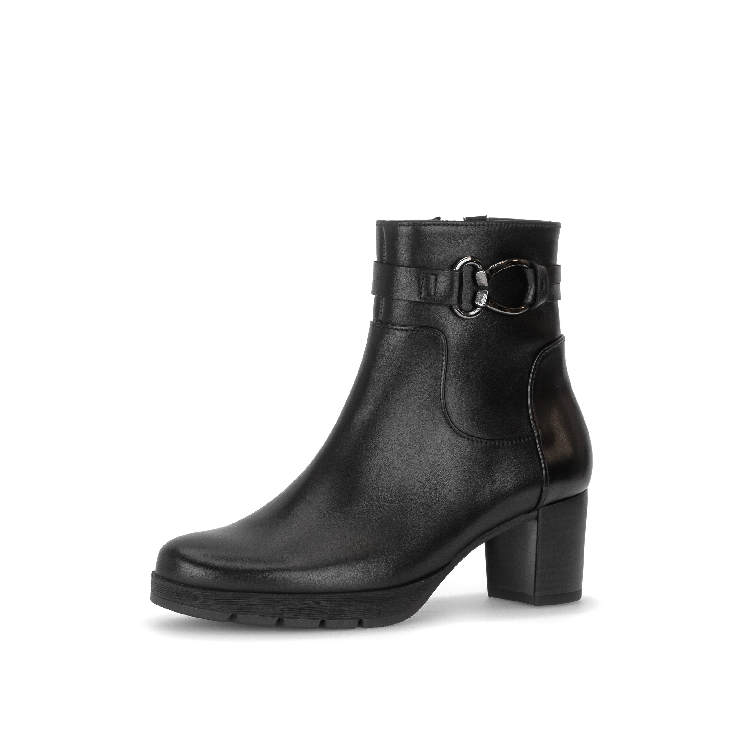 GABOR Stiefelette in Schwarz: Vorderseite