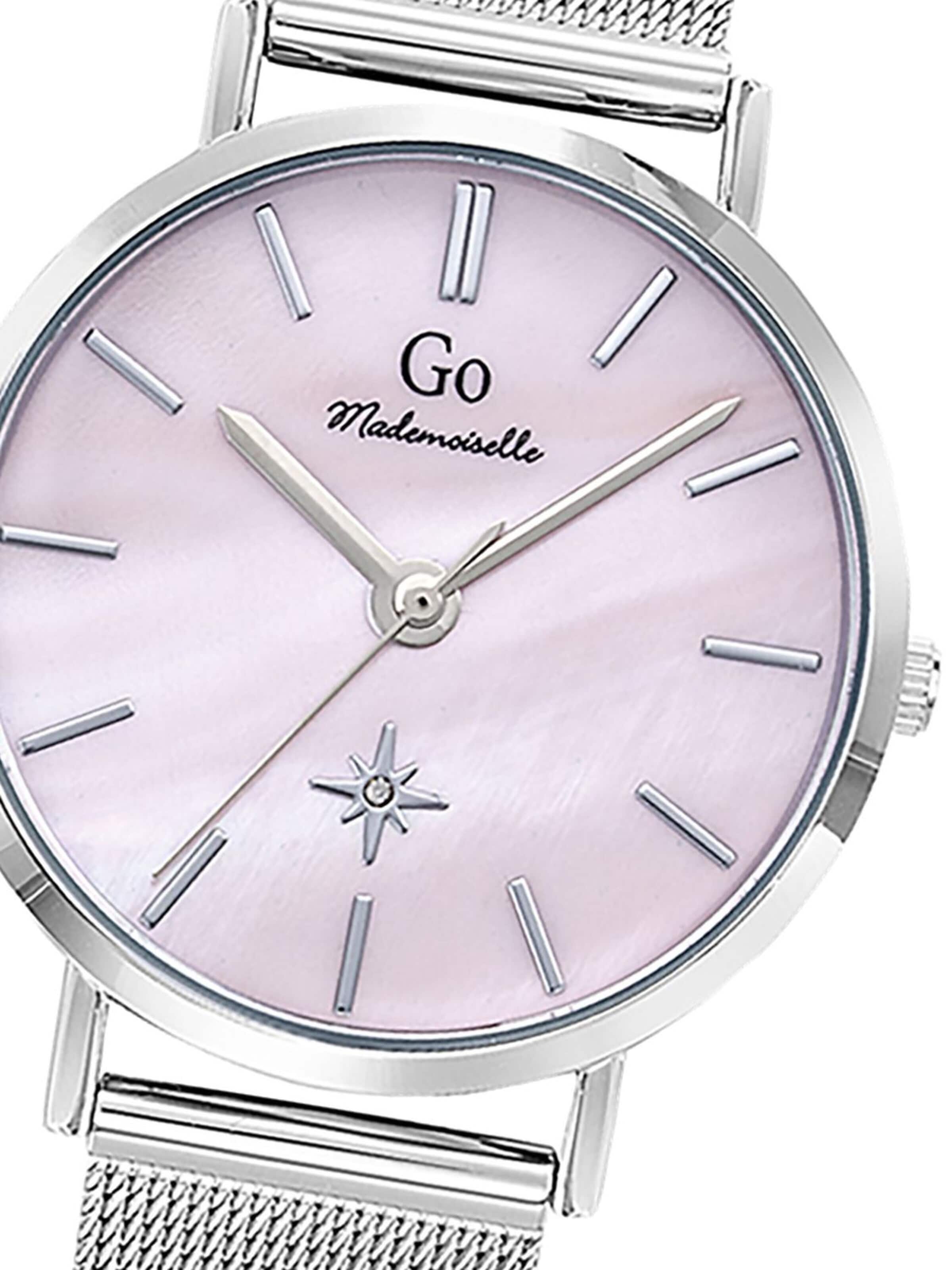 GO GirlOnly - Reloj analógico en plata