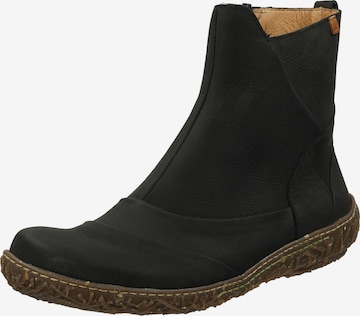 EL NATURALISTA Ankle Boots 'Nido' in Black: front