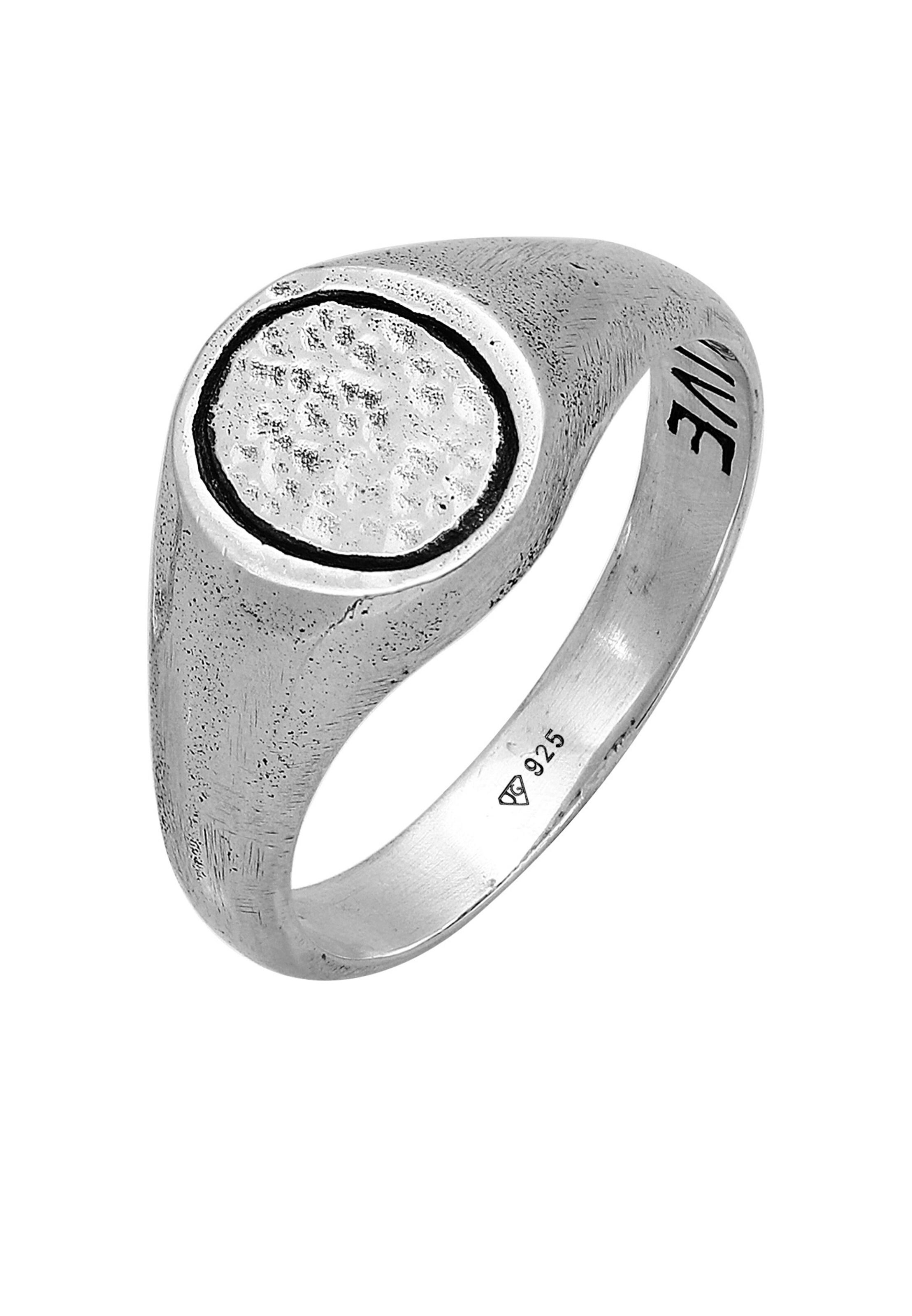 Haze&Glory Ring 'Everyday' in Silber: Vorderseite