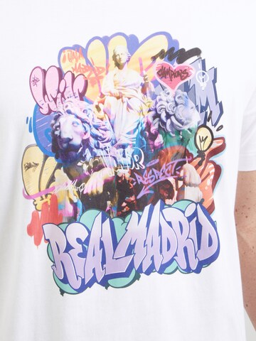 T-Shirt fonctionnel 'Real Madrid' ADIDAS PERFORMANCE en blanc