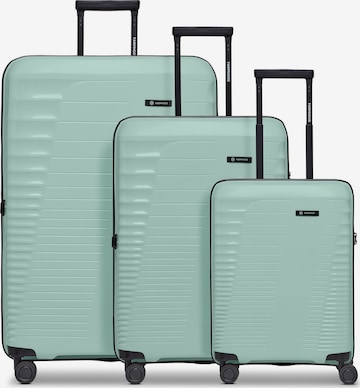 Farmhood Kofferset 'Eco Edition' in Grün: Vorderseite