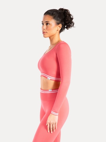 T-shirt Smilodox en rose