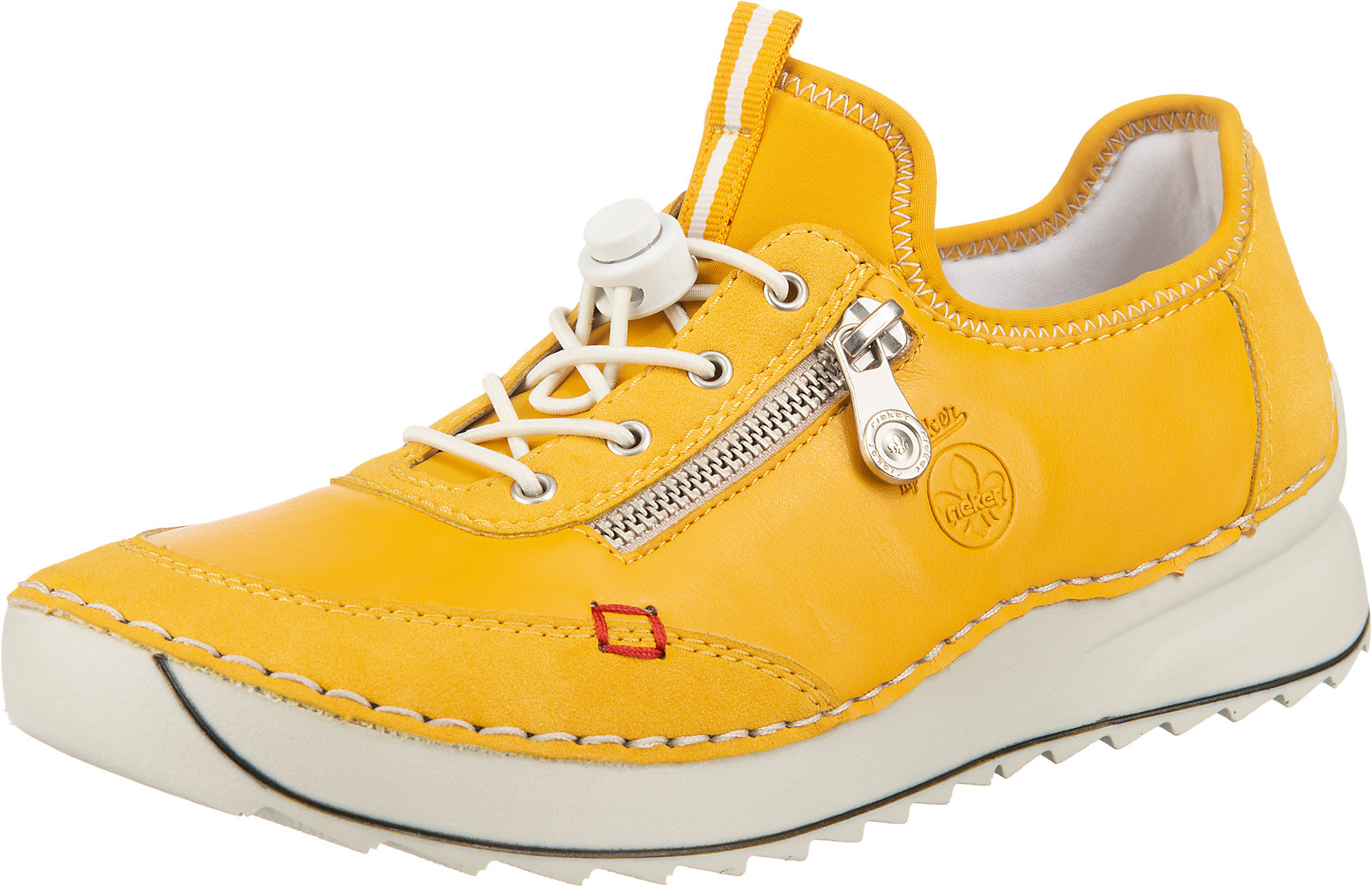 Trampki & sneakersy Kobiety RIEKER Trampki niskie w kolorze Złoty Żółtym 
