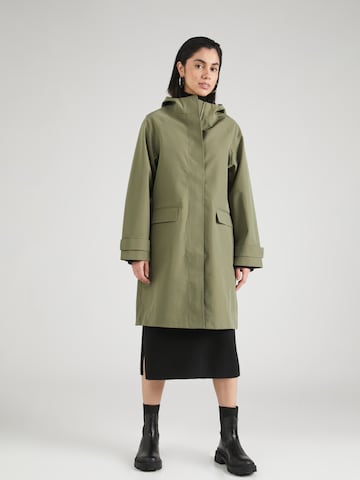 MSCH COPENHAGEN Raincoat 'Malan' in Green: front