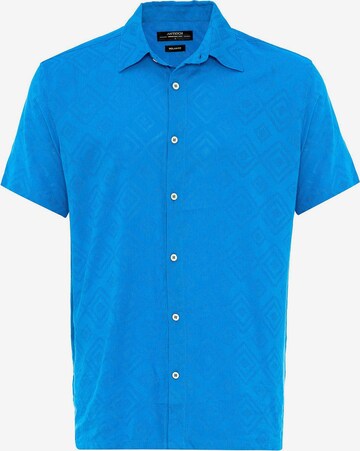 Antioch - Ajuste regular Camisa en azul: frente