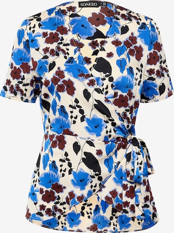 SOAKED IN LUXURYBluza 'Karven' - plava boja: prednji dio