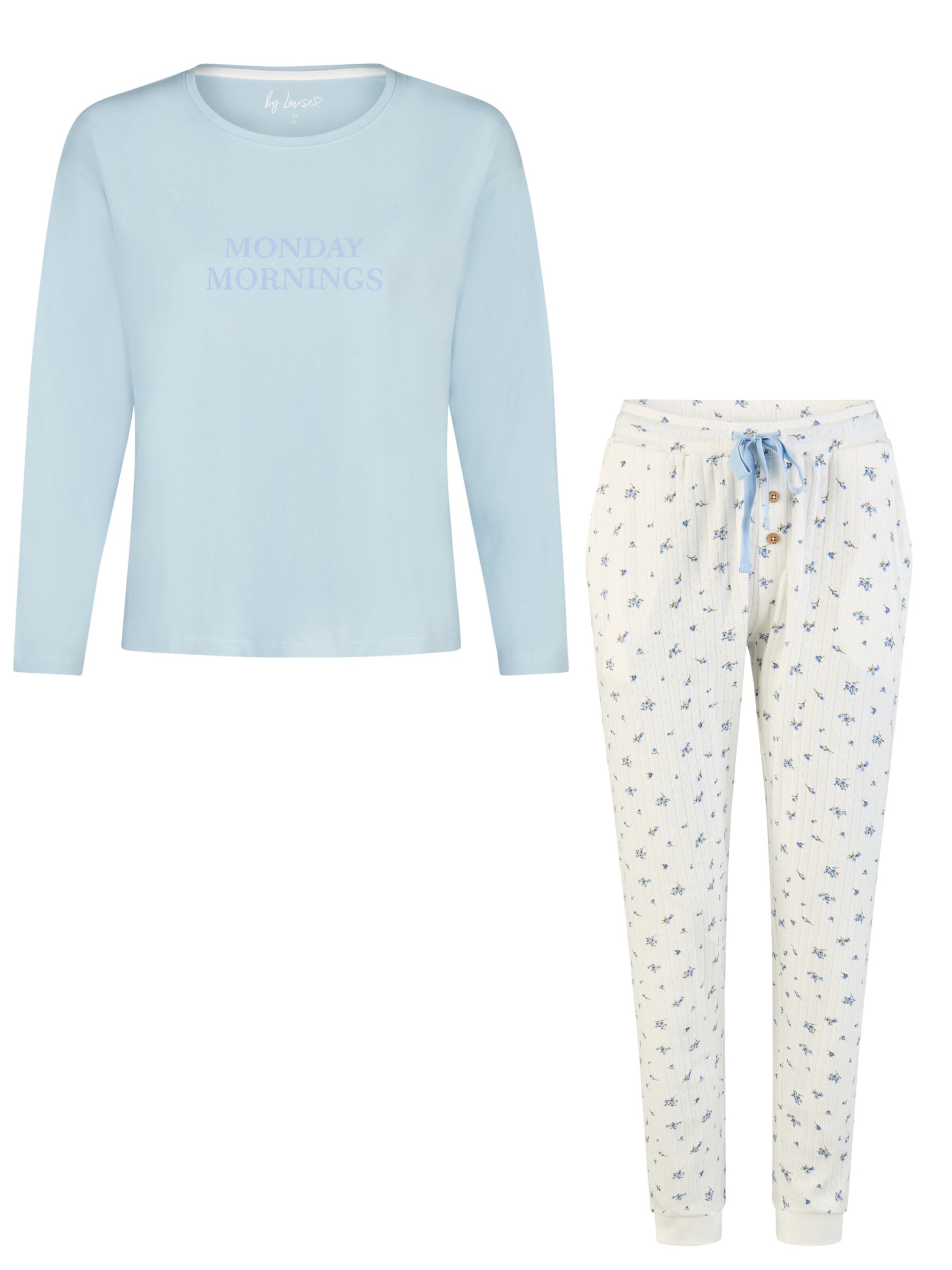Pyjama By Louise en bleu : devant