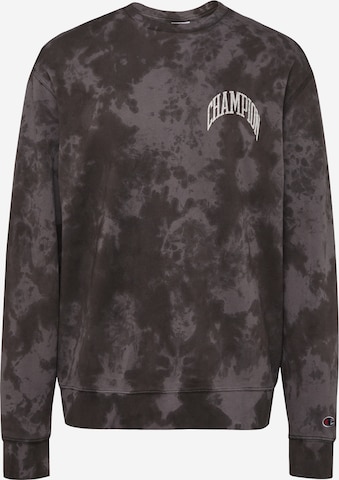 Sweat-shirt Champion Authentic Athletic Apparel en noir : devant