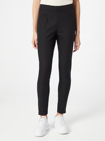 Calvin Klein Slim fit Pants in Black: front