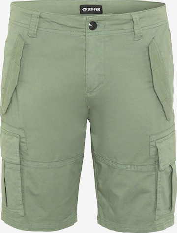 CHIEMSEE Regular Pants in Green: front