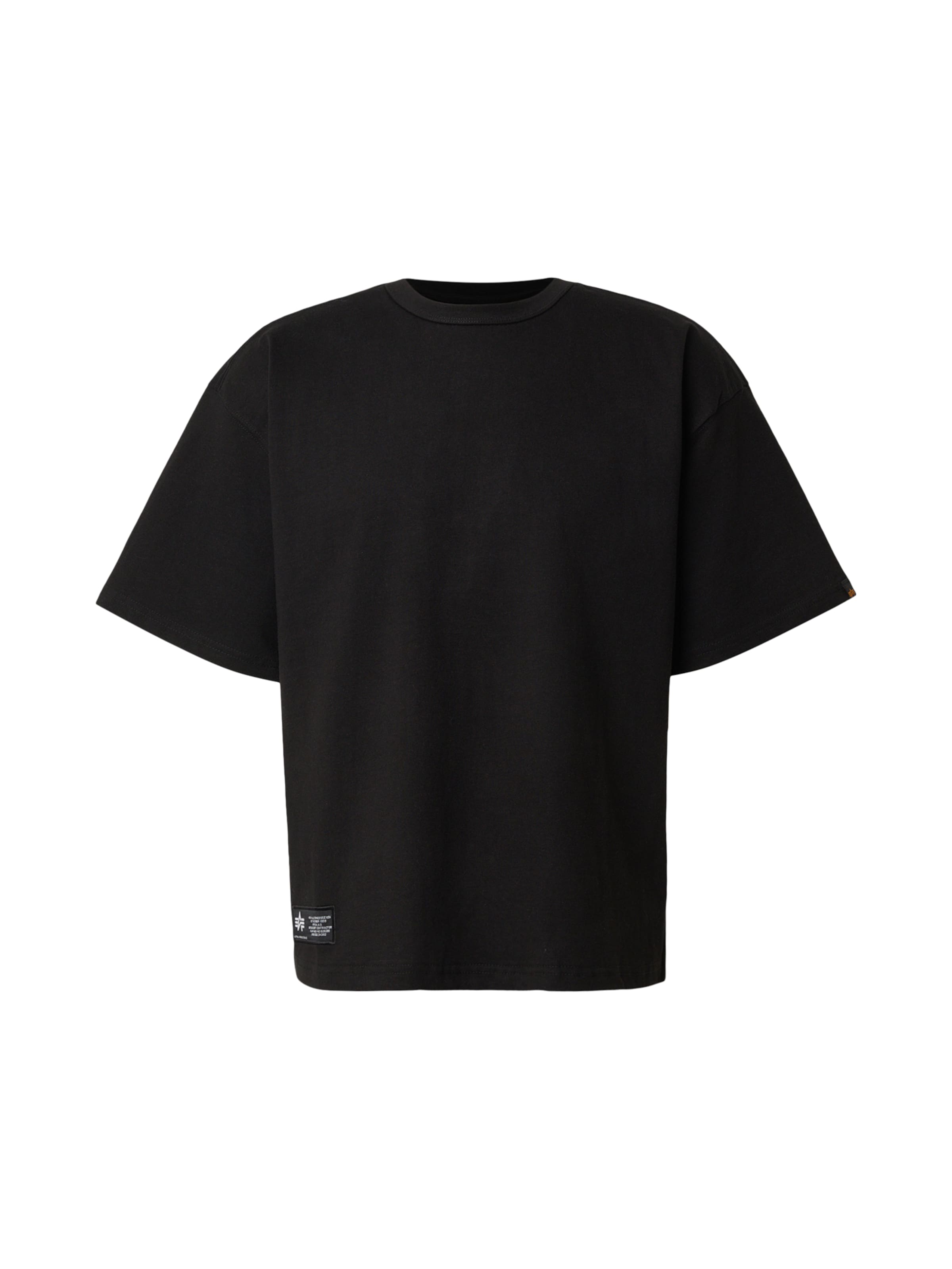 ALPHA INDUSTRIES Tričko 'Balaclava BP' - Čierna: predná strana