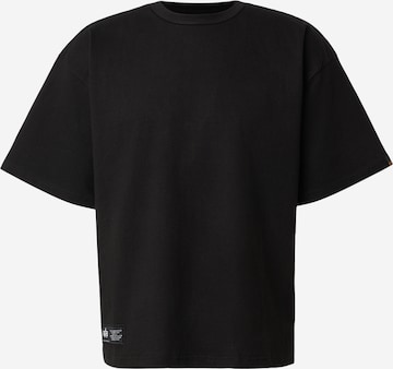 ALPHA INDUSTRIES Paita 'Balaclava BP' värissä musta: etupuoli