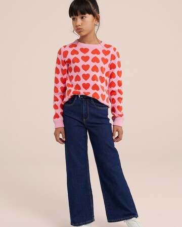 Pull-over WE Fashion en rose