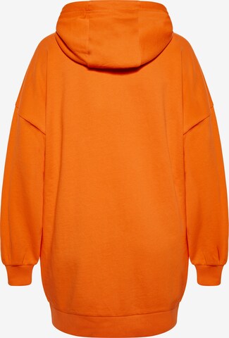 IZIA Sweatjacke in Orange