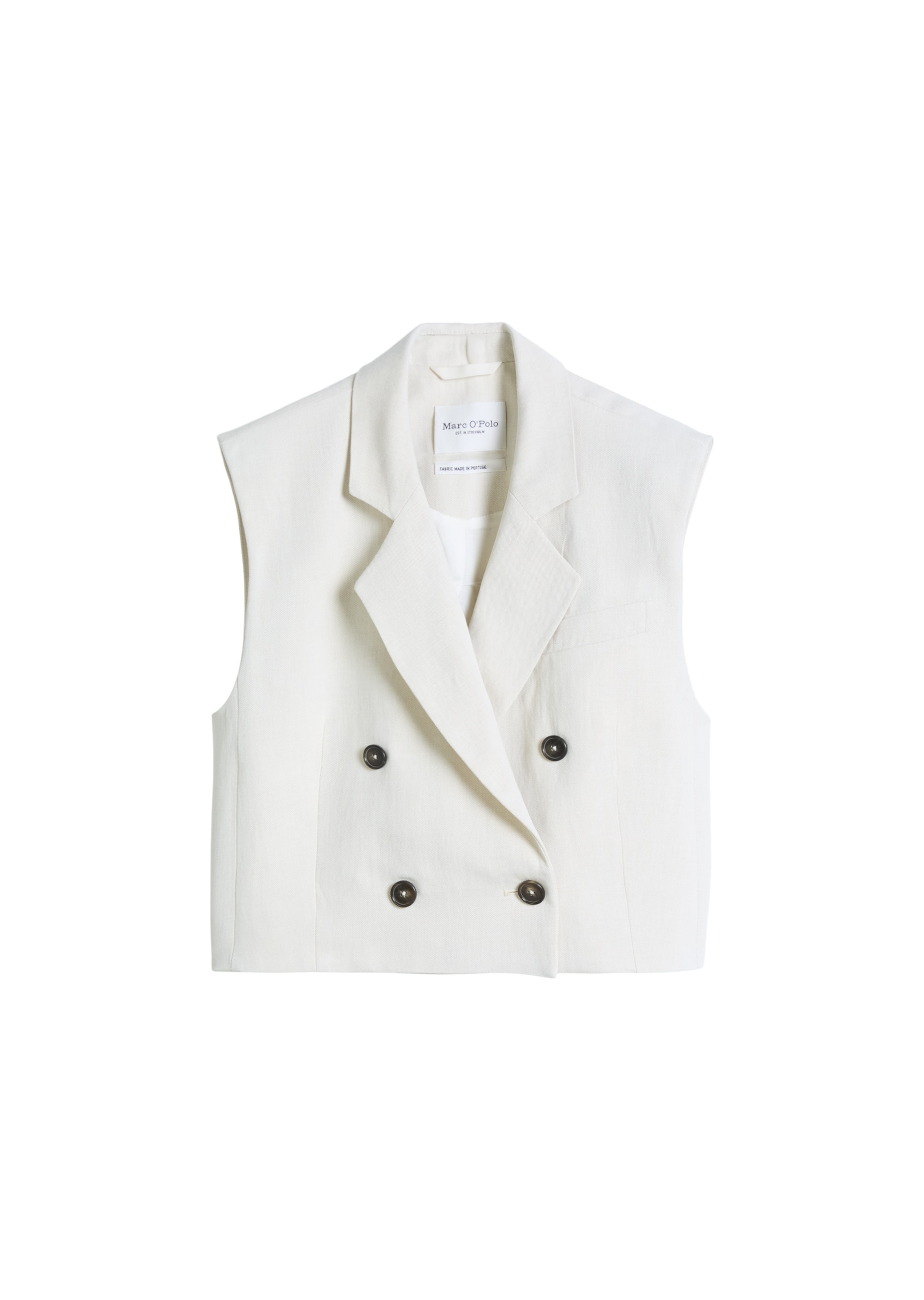 Marc O'Polo Bodywarmer in Beige: voorkant
