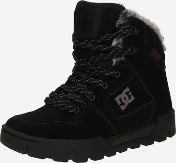 DC Shoes Ниски ботуши с връзки 'MANTECA 4' в черно: отпред