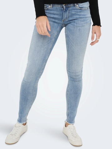 ONLY Skinny Τζιν 'ONLPOWER CORAL' σε μπλε