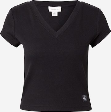 Calvin Klein Jeans Футболка в Черный: спереди