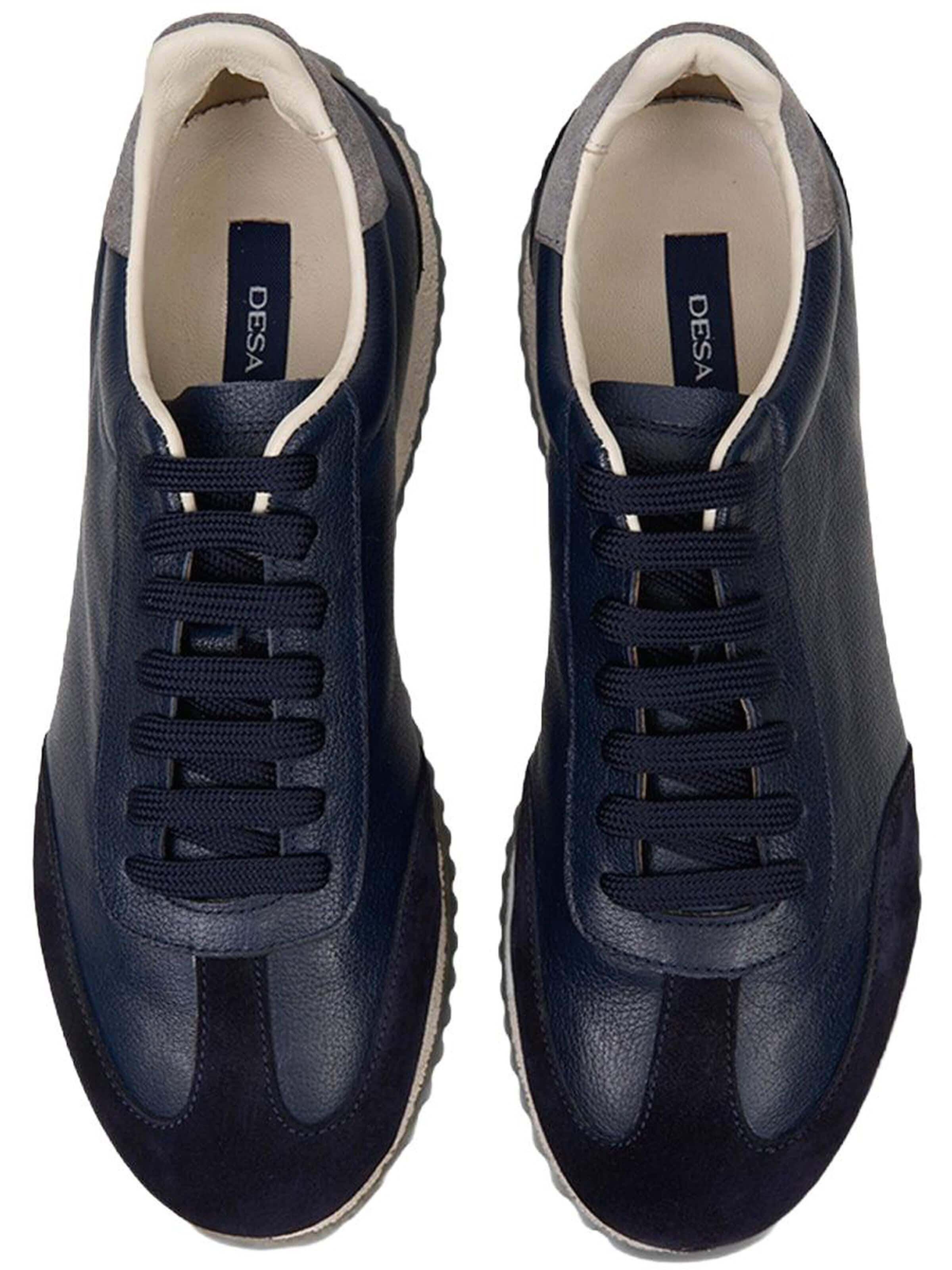 Desa Slip-ons 'Trainer' in Blauw