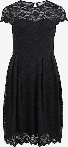 VILA Cocktail Dress 'Kalila' in Black: front