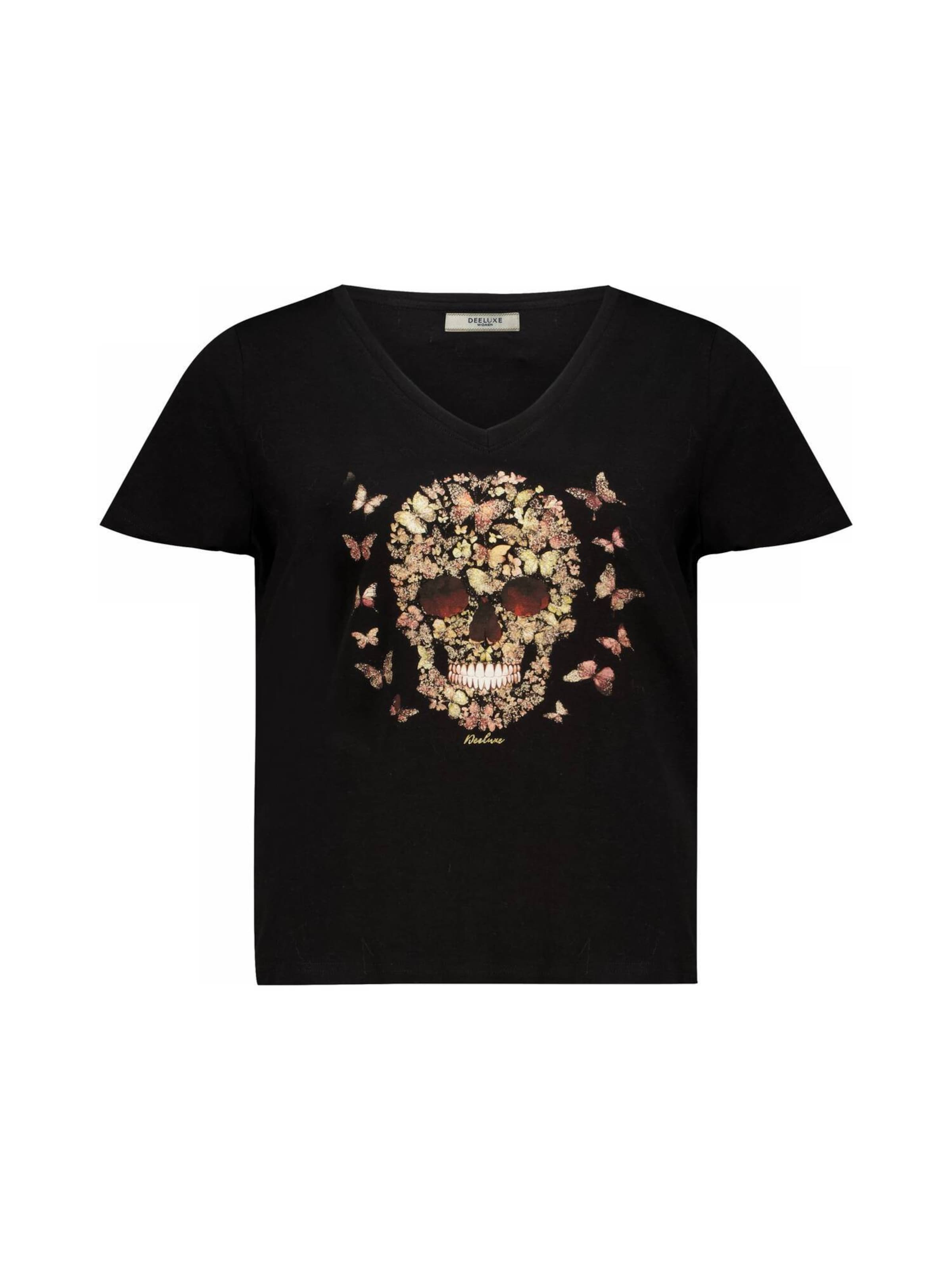 T-Shirt 'Beskull' Deeluxe en noir : devant