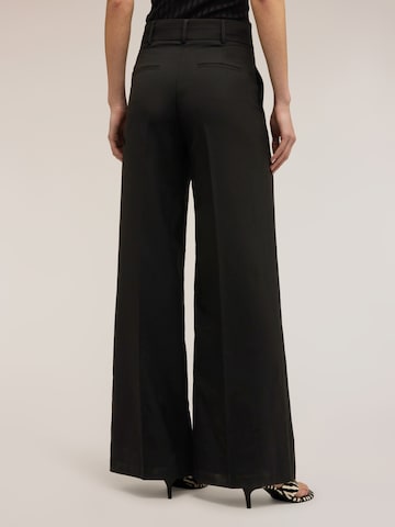 Wide Leg Pantalon MOTIVI en noir