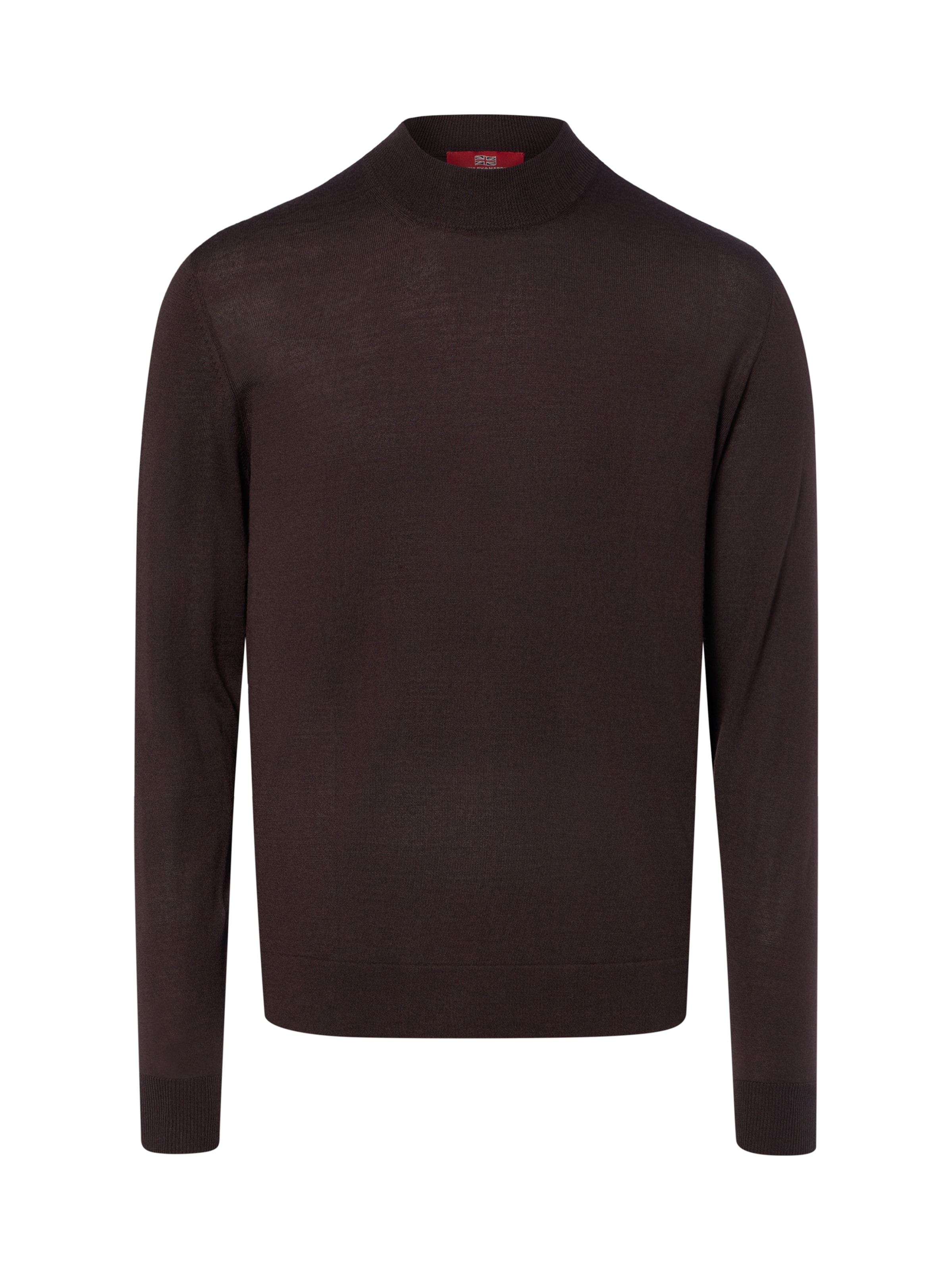 Finshley & Harding London Trui in Bruin: voorkant