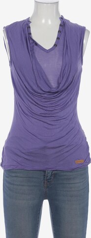 khujo Top & Shirt in S in Purple: front