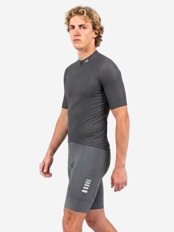 WULIBIKE - Ropa para correr 'Wulibike Radsport-Set 'Aero-Performance' Schwarz/Grau' en negro