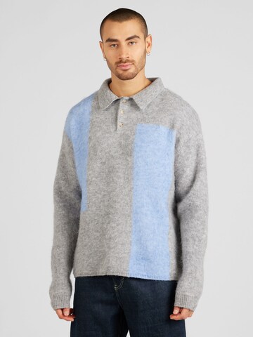 TOPMAN Trui in Grijs: voorkant