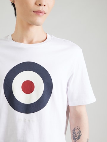 Ben Sherman Футболка 'Signature Target' в Белый