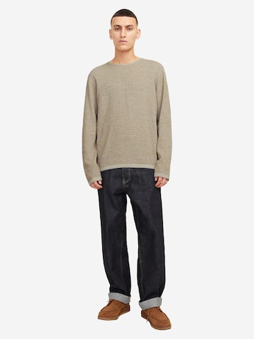 JACK & JONES Pullover 'George'‌‌‌ in Beige