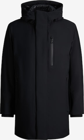 STRELLSON Winterparka in Zwart: voorkant