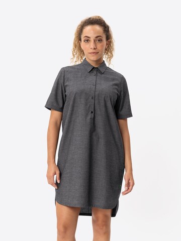 VAUDE Blusenkleid 'Redmont' in Grau: Vorderseite