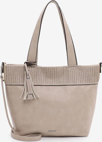 Emily & Noah Shopper 'Brigitte' in Beige: voorkant