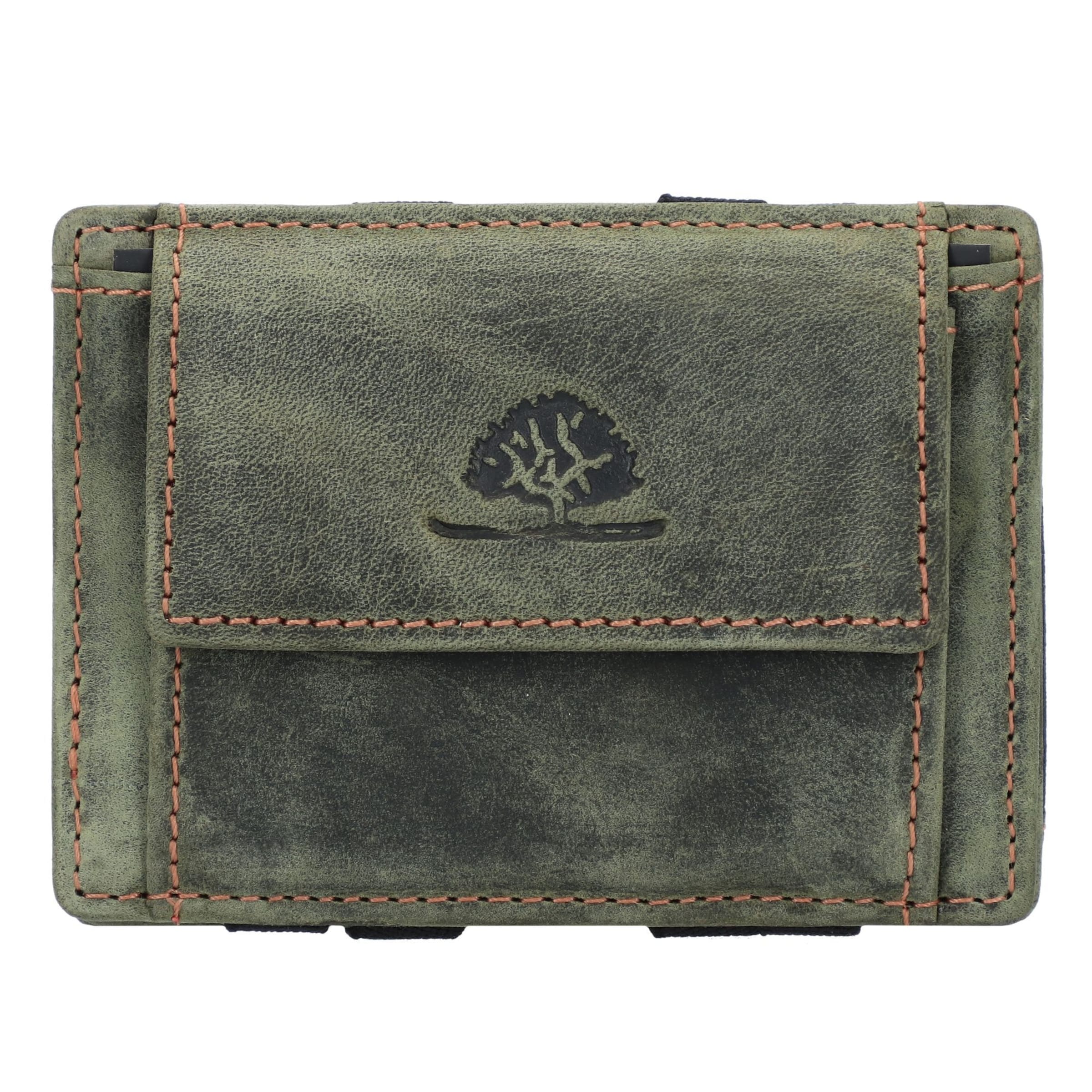 GREENBURRY Portemonnaie in Grün: Vorderseite